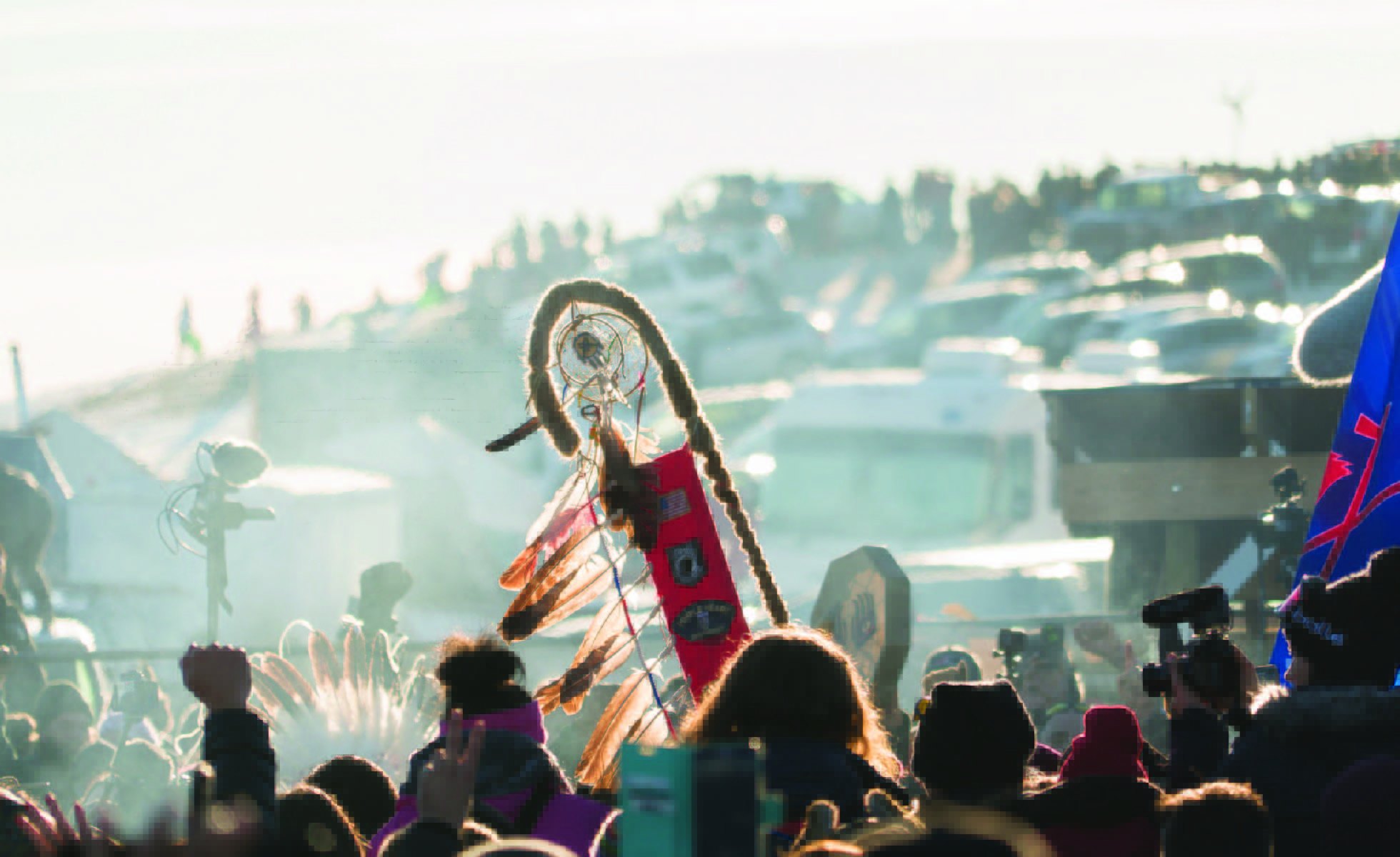 Des manifestants à Standing Rock