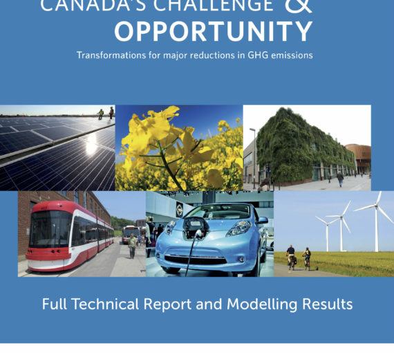 Canada’s Challenge and Opportunity: Transformations for Major Reductions in GHG Emissions cover