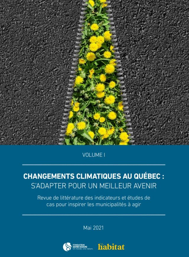 Report Volume 1 FR Changements climatiques