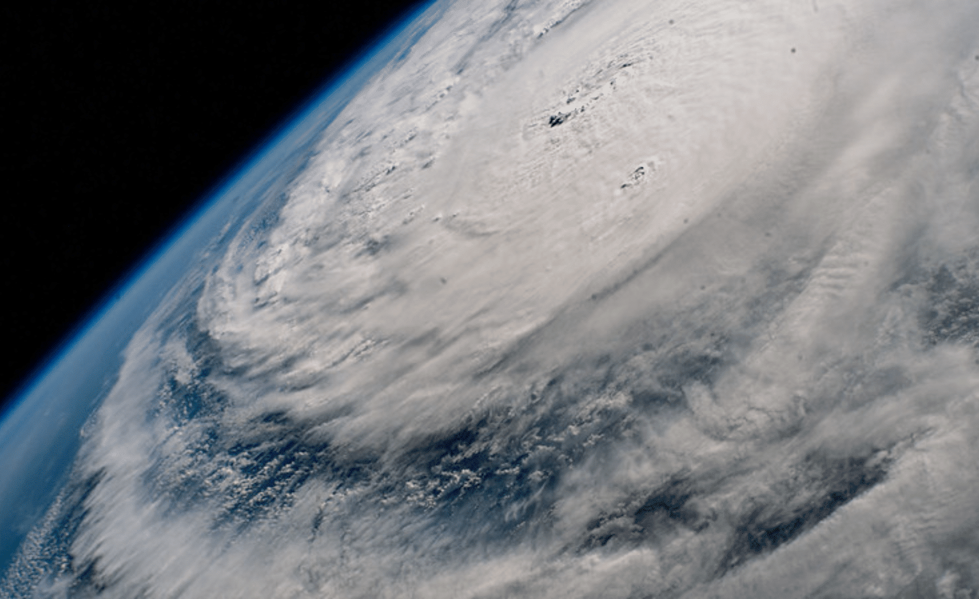 Ouragan Milton vu de l'espace