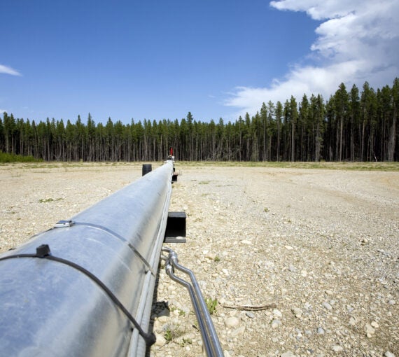 Une concession pétrolière en Alberta. (Photo : wolv via iStock)